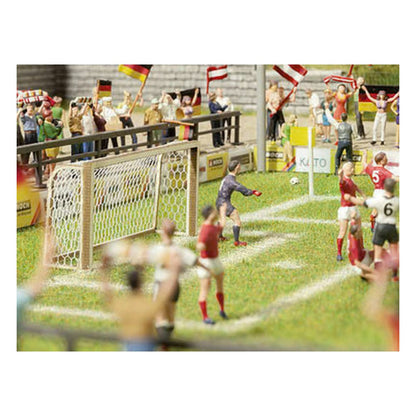 Noch 14399 HO Scale Soccer Goals & Corner Flags - Laser-Cut Kit