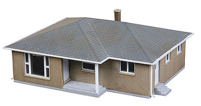 Walthers Cornerstone 3838 N Brick Ranch House Kit