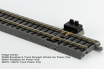 Piko 55447 HO Scale Roadbed for Power Clip, 6 Pcs