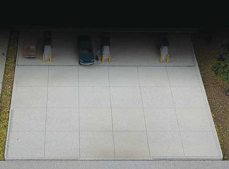 Walthers Cornerstone 3886 N Modern Parking Lot Kit