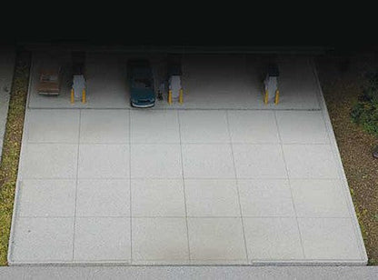 Walthers Cornerstone 3886 N Modern Parking Lot Kit