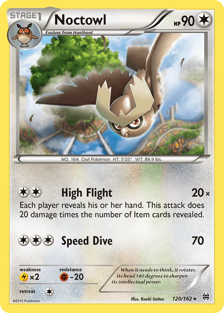 Noctowl (120/162) [XY: BREAKthrough]