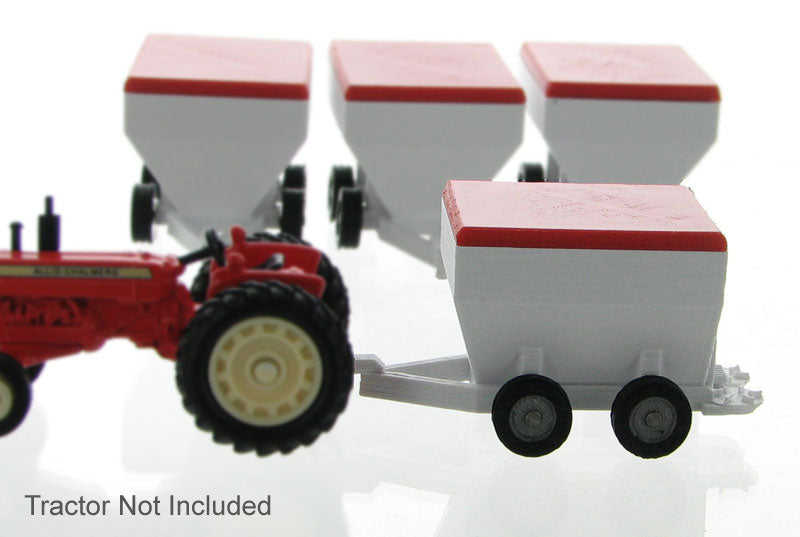3D To Scale 64-352-WT 1/64 Spreader Wagon with Cover