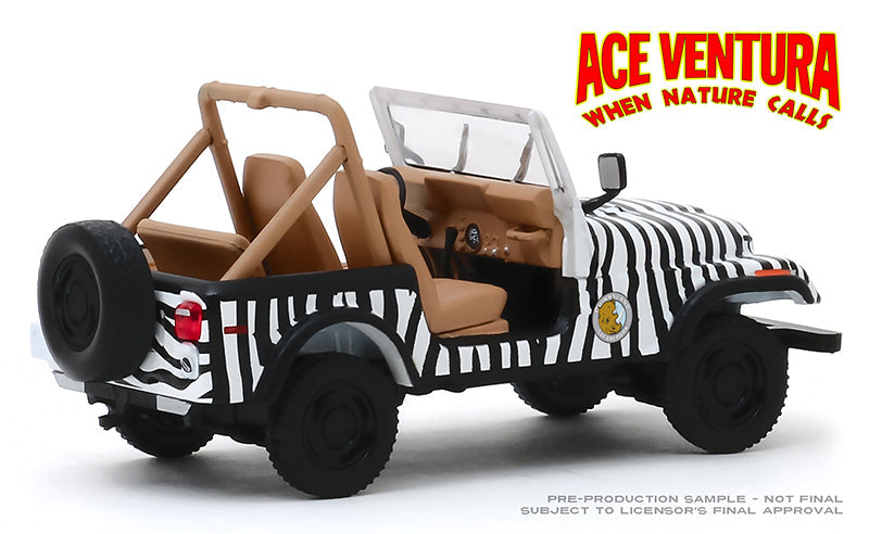 Greenlight 86574 1/43 1976 Jeep CJ-7, Ace Ventura
