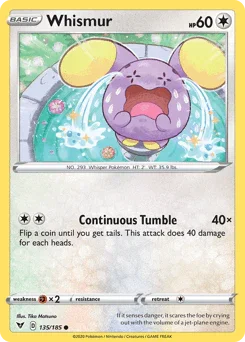 Whismur (135/185) [Sword & Shield: Vivid Voltage]