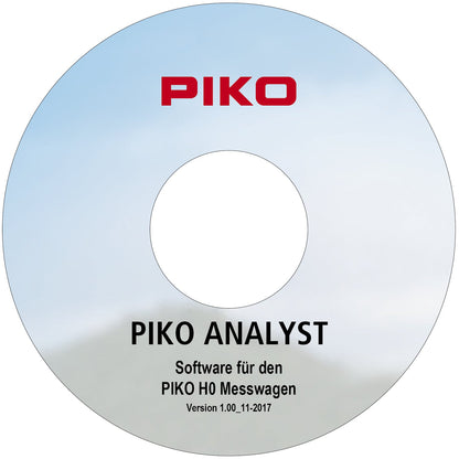 Piko 55051 HO Scale Software for SmartMeasure Car