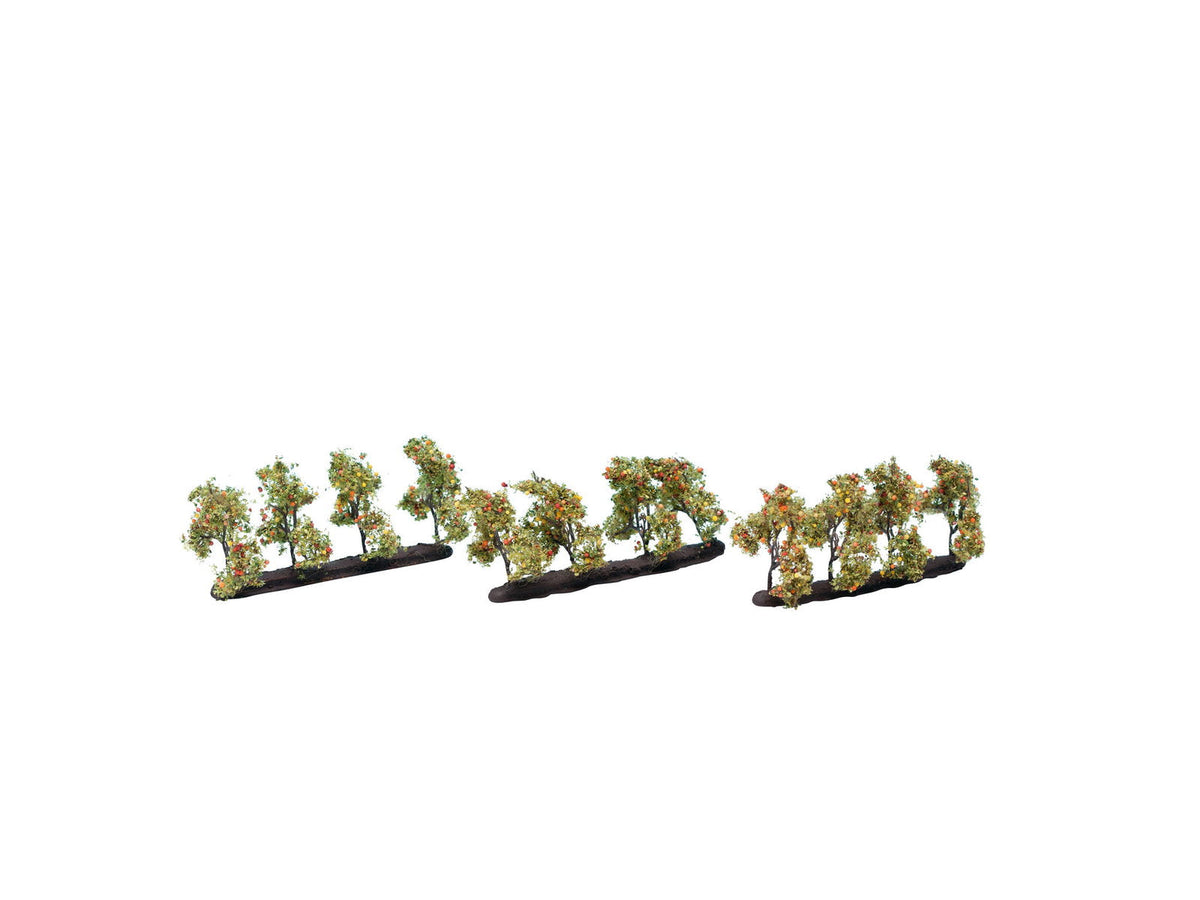Noch 21532 HO/TT Scale Orchard Apple Trees, 12-Pack