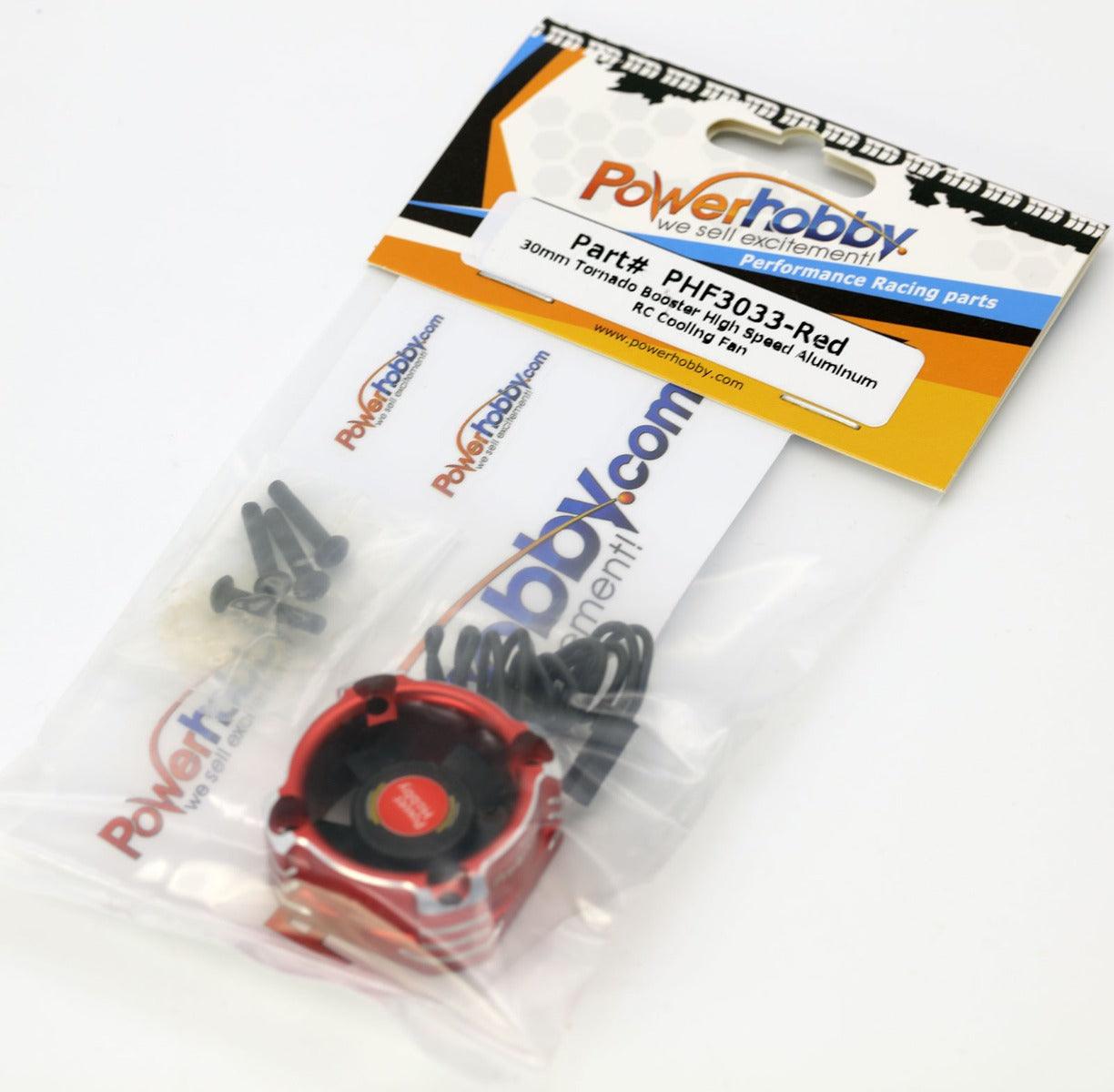 Powerhobby Booster 30x30 High Speed Aluminum RC Cooling Fan 30mm 28K