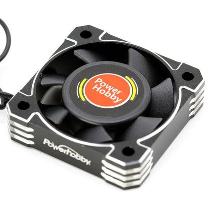 Powerhobby 40mm Tornado High Speed Aluminum RC Cooling Fan Black