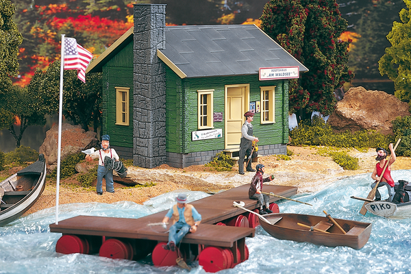 Piko 62103 G Scale Bait & Tackle Shop Kit