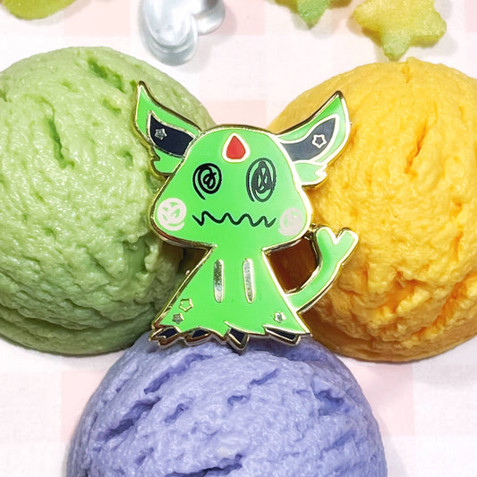 Pokemon: Mimikyu Shiny Espeon Enamel Pin