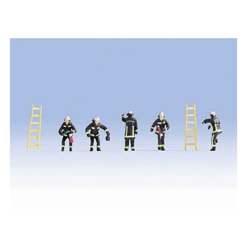 Noch 15023 HO Scale French Firefighters -- pkg(5)