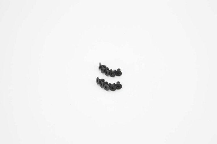 Kyosho 1-S33005H Flat Head Screw (Hex/M3x5/10pieces) Plazma Formula