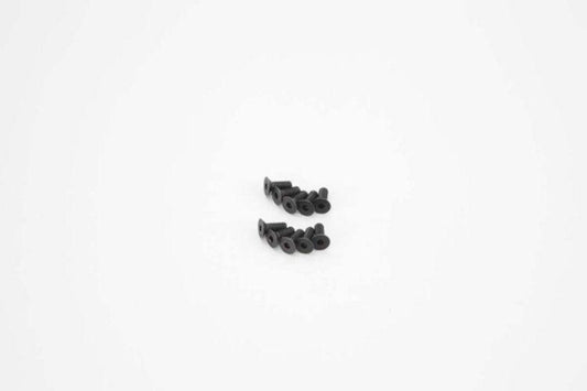 Kyosho 1-S33008H Flat Head Screw (Hex/M3x8/10pieces) Plazma Formula