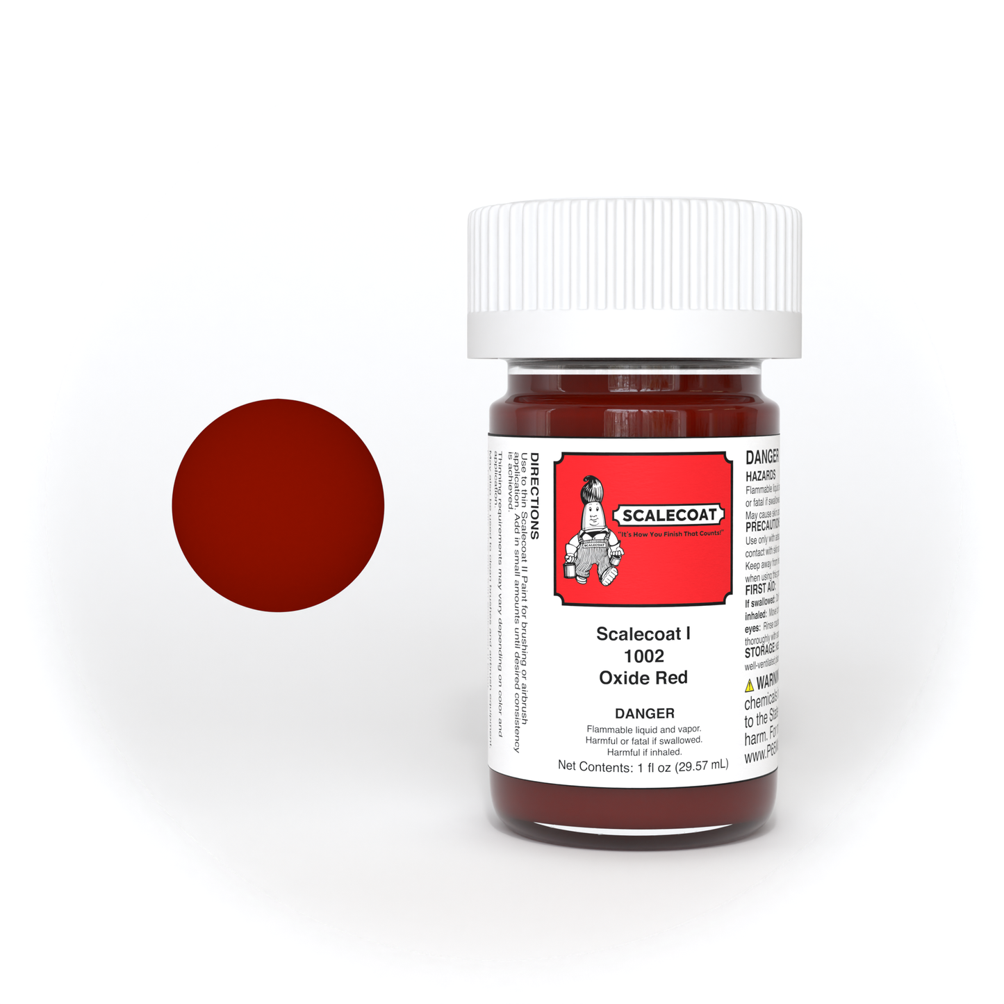 Scalecoat I Oxide Red 1oz - 1002