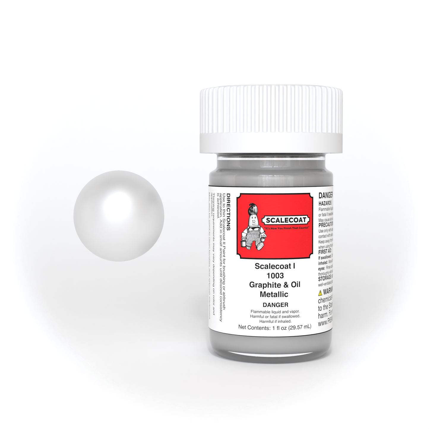 Scalecoat I Metallic Graphite & Oil 1oz - 1003