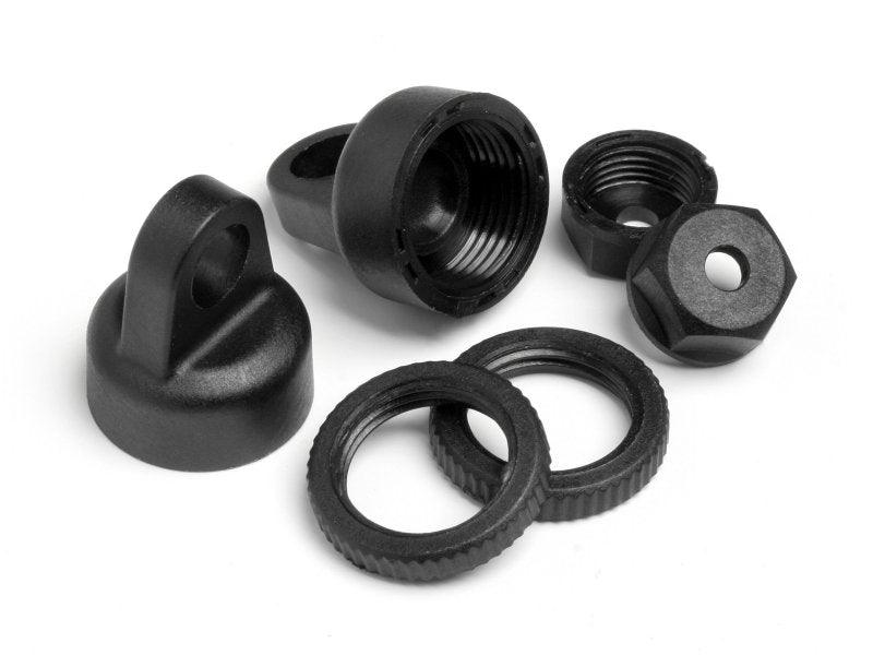 HPI Racing 100317 Shock Cap & Preload Collar Set Blitz Firestorm E-Firestorm