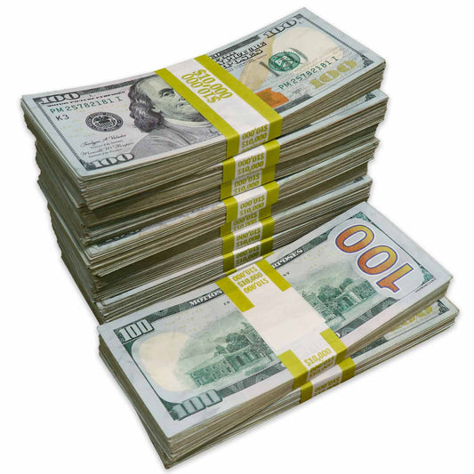 $100,000 ✔️RealAged™ BLANK FILLER New Series Stacks by Prop Money Inc