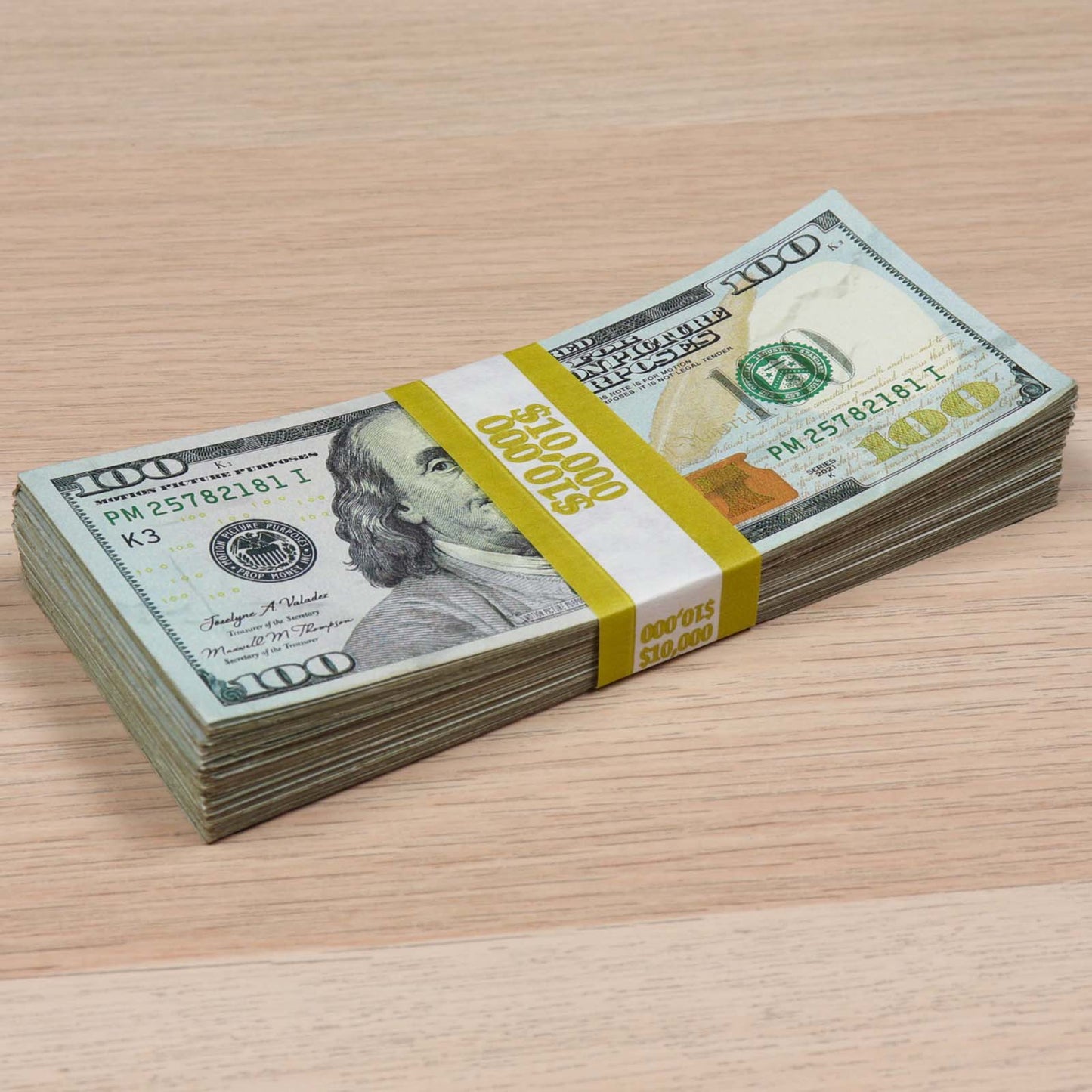 $100,000 ✔️RealAged™ BLANK FILLER New Series Stacks by Prop Money Inc