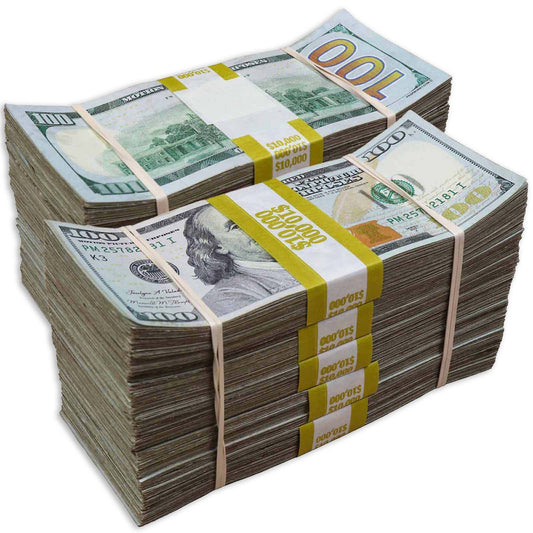 $100,000 ✔️RealAged™ BLANK FILLER New Series Bundle Pack by Prop Money Inc