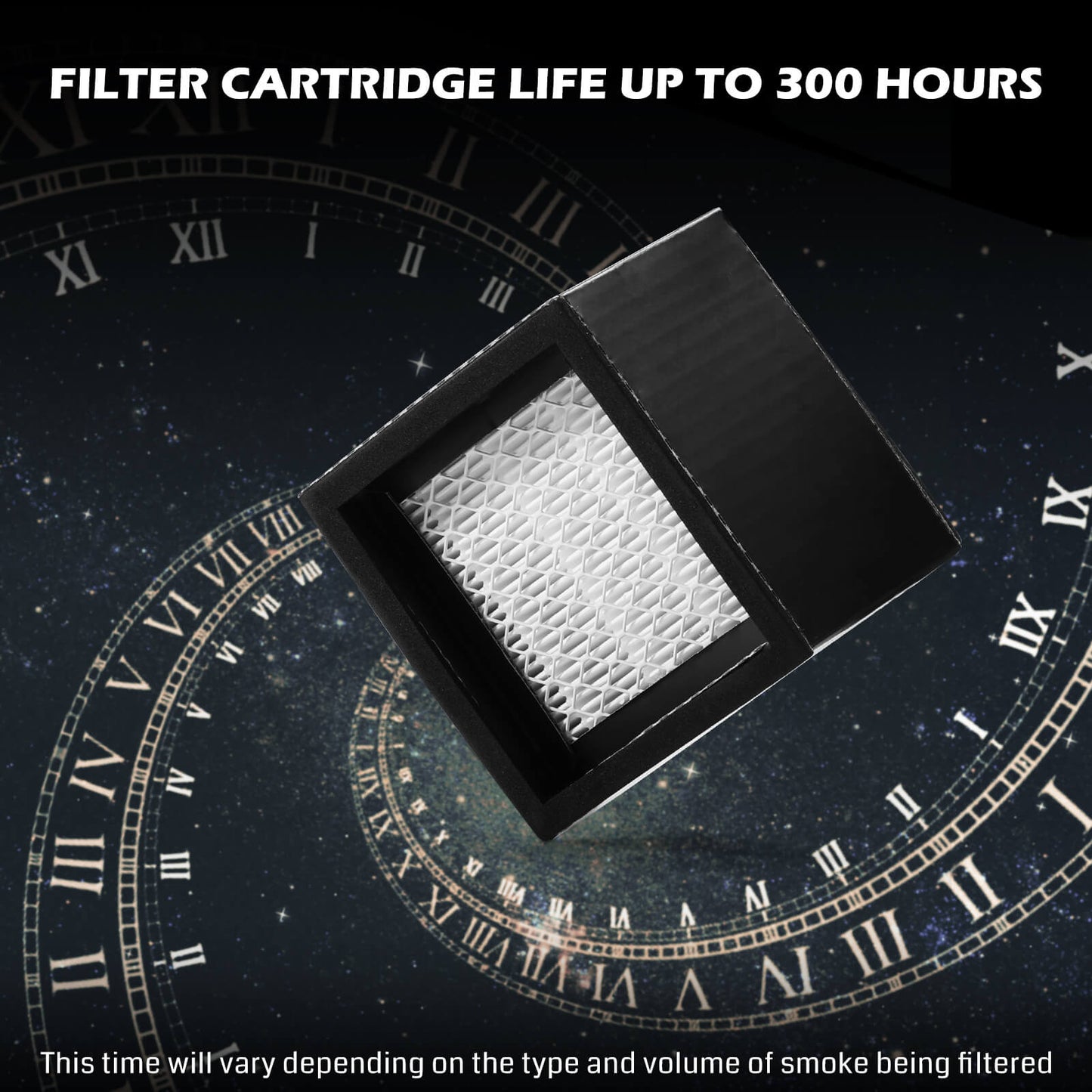5-Layer Filtration Replacement Kit for MD2 Smoke Purifier, One-piece Cartridge Easy to Replace,99.97% Purification Rate