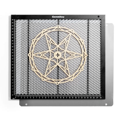 Honeycomb Laser Bed, 12.4" x 11.1" Perfect fit for Kortek Laser Engraver and Cutter Machine, Laser Engrave Accessories Bed Table for Fast Heat Dissipation and Desk Protection