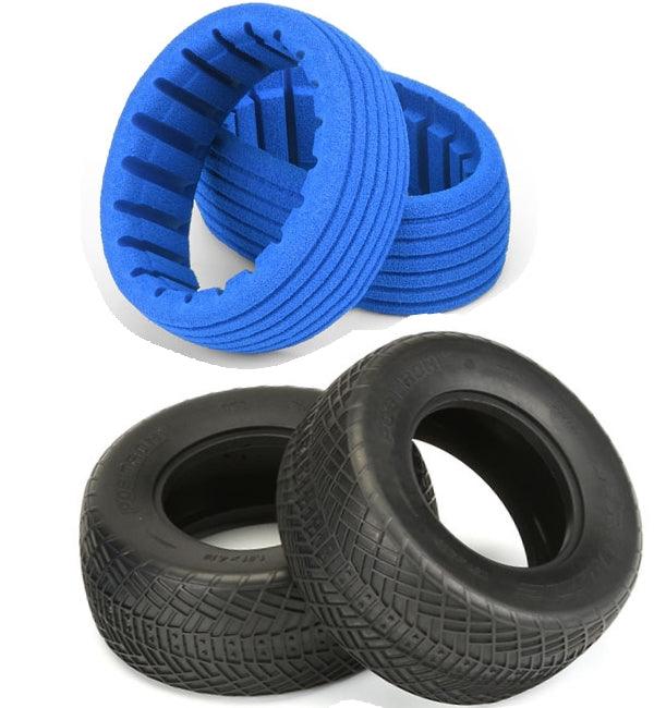Pro-Line 10137-17 F / R Positron SC 2.2" / 3.0" MC Tire Set (2) SC Truck / Buggy