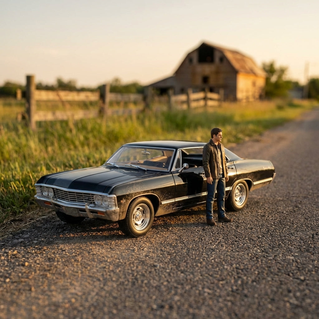 Supernatural Impala™: Dean's Legendary Ride – Collectible Model & Figurine  free shipping USA