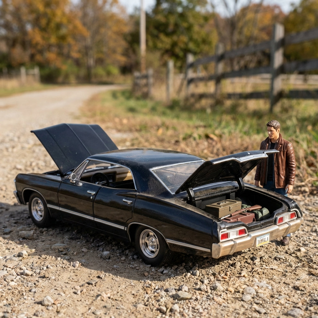 Supernatural Impala™: Dean's Legendary Ride – Collectible Model & Figurine  free shipping USA