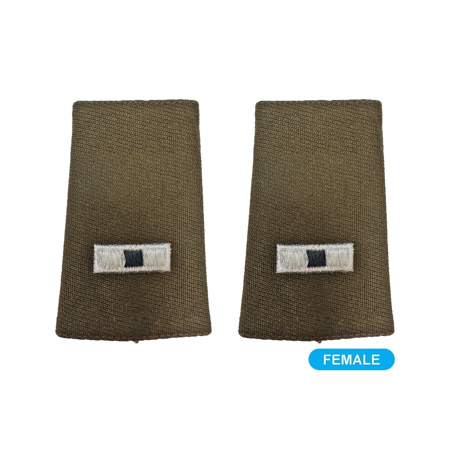 US Army AGSU Epaulet - Warrant Officer 1 (WO1) Female (pr)