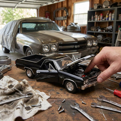 PowerCruiser™ Diecast Model – 1970 El Camino SS Edition  free shipping USA
