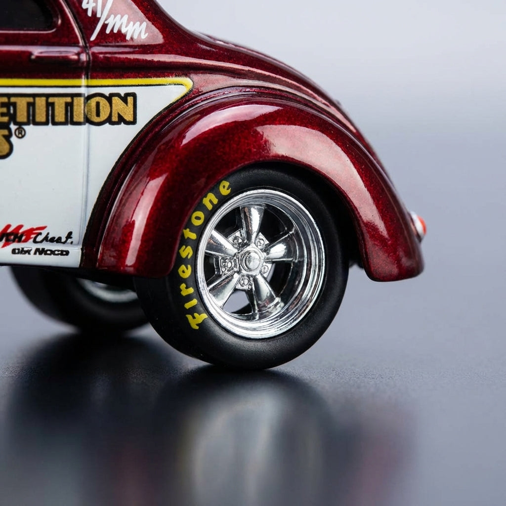 Revved Up Racer™ - 1941 Willys Coupe Gasser Scale Model  free shipping USA