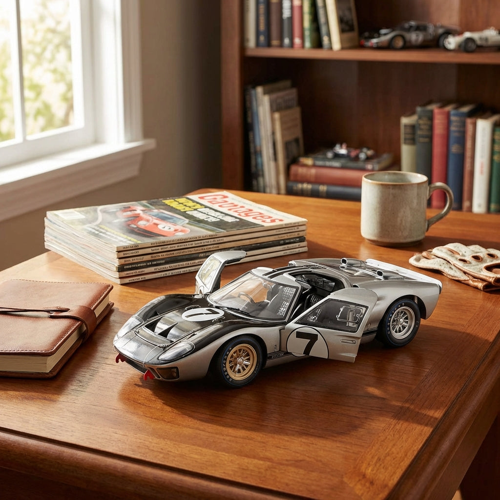 GT40 Legends™ Model Car - 1966 Le Mans Champion  free shipping USA