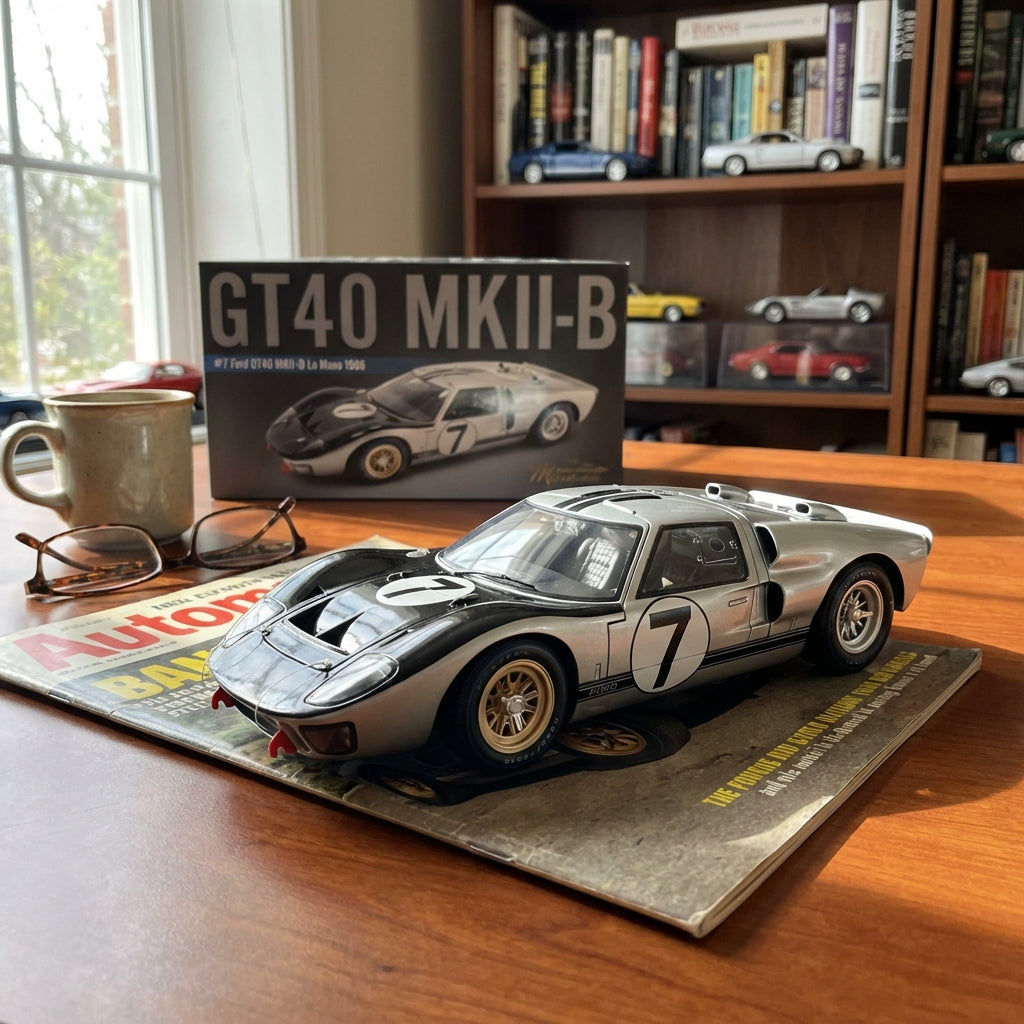 GT40 Legends™ Model Car - 1966 Le Mans Champion  free shipping USA