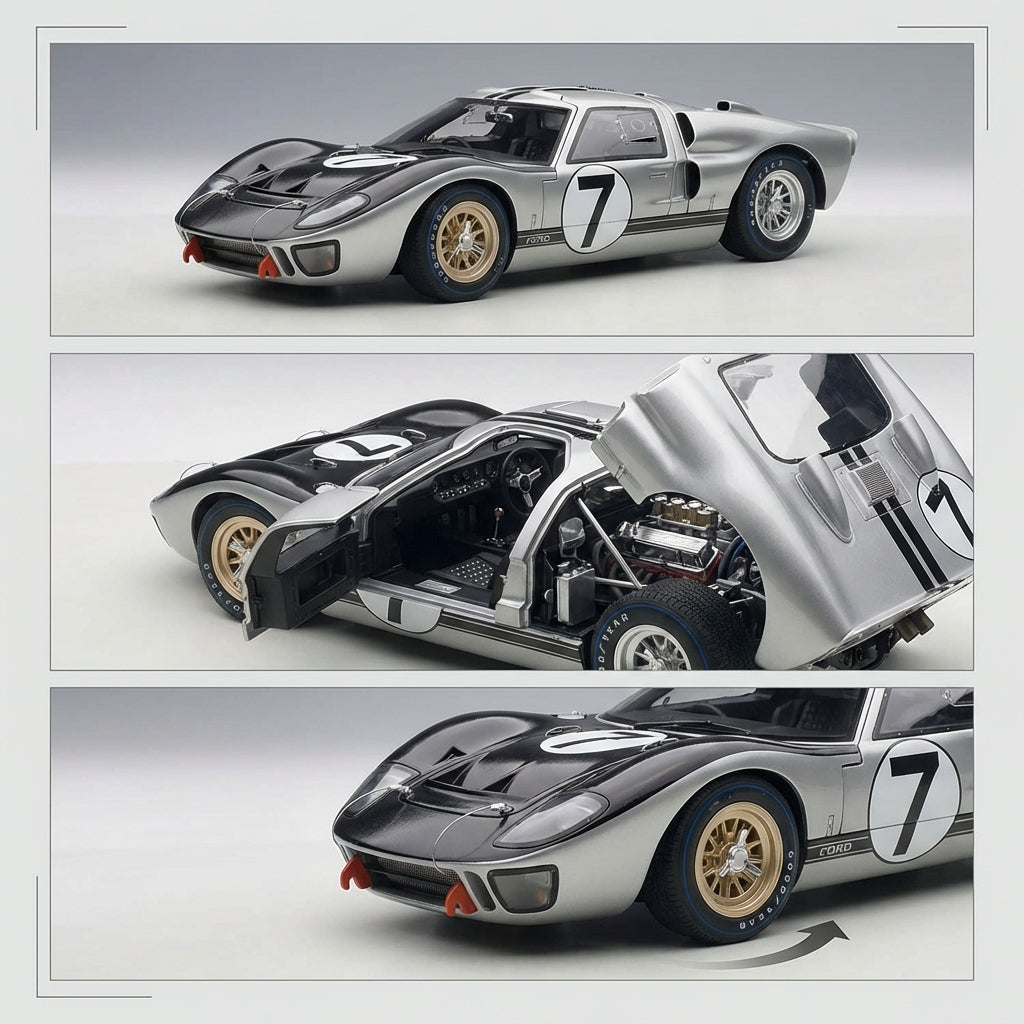 GT40 Legends™ Model Car - 1966 Le Mans Champion  free shipping USA
