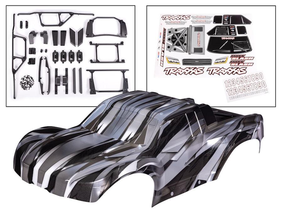 Traxxas 10211X ProGraphix Body w/ Supports/Latches Decals for MAXX Slash