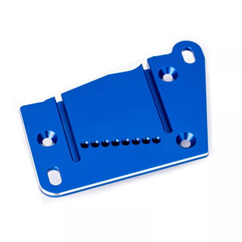 Traxxas 10263-BLUE Aluminum Anodized Motor Mount Blue Cap For Maxx Slash