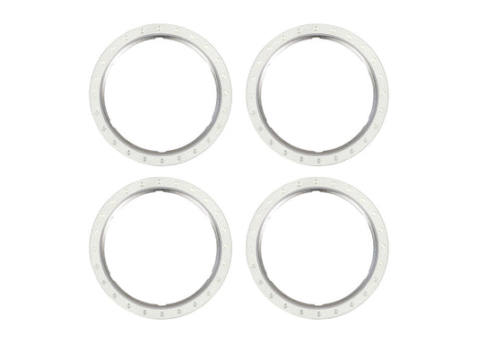 Traxxas Beadlock Rings Aluminum Silver maxx slash / UDR