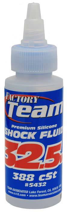 Team Associated 5432 Silicone Shock Fluid Oil 32.5 Weight 2 oz