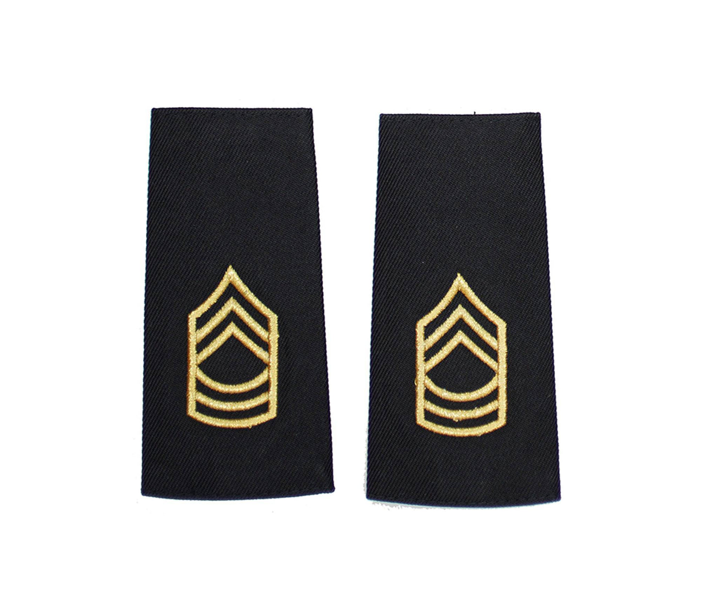 U.S. Army E8 Master Sergeant Shoulder Marks - Male (Large)