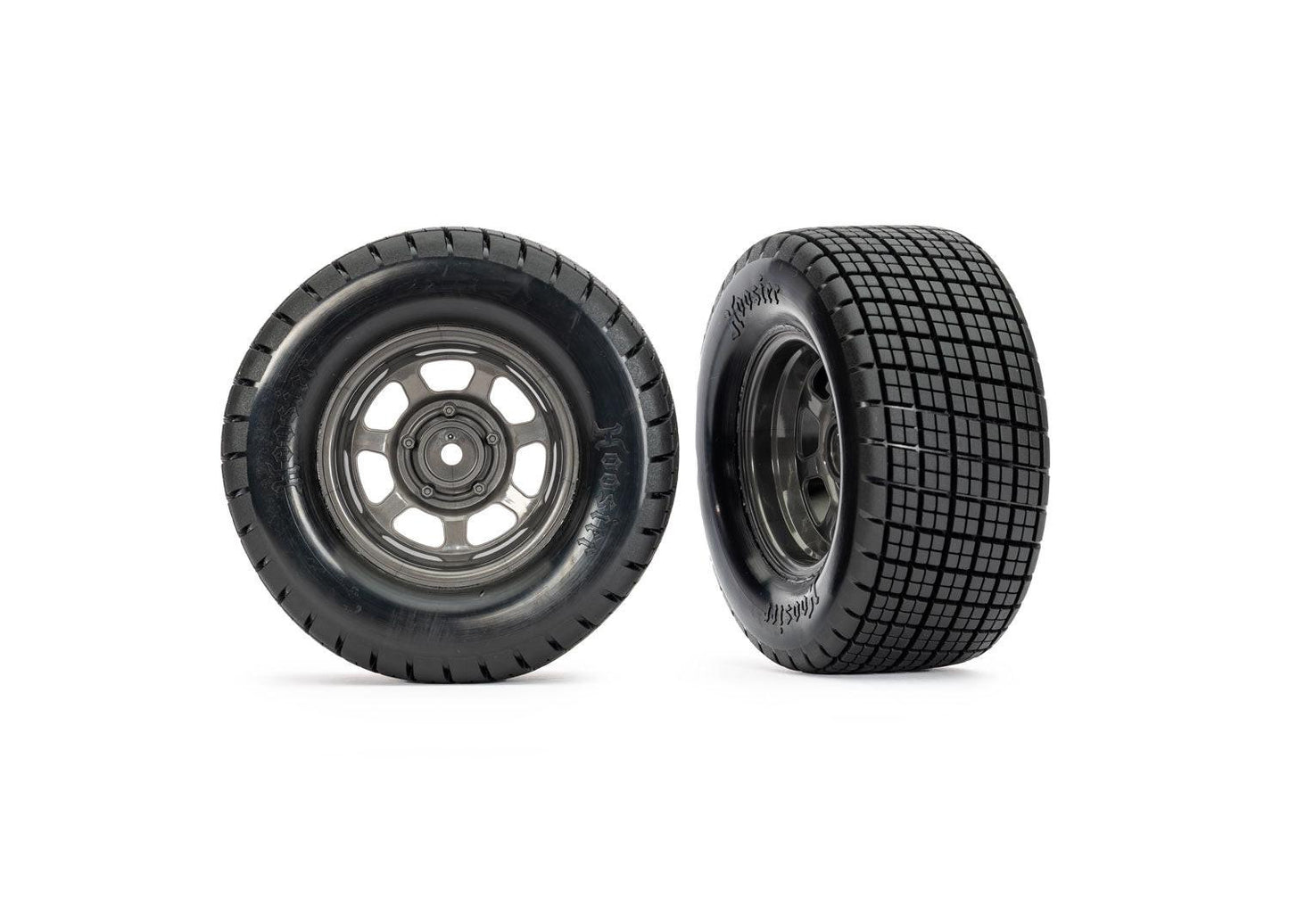 Traxxas 10473 Dirt Oval Front Wheels w/ Hoosier Tires (2)