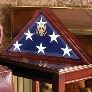 American Burial Flag Box.