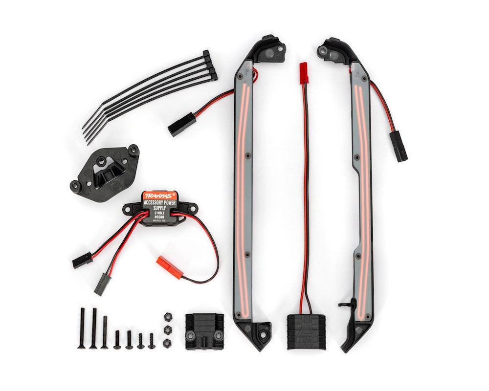 Traxxas 10590-RED LED Light Set, Red, Complete (underbody) (4-Tec Drift)