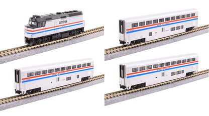 kato 106-3530 N Amtrak F40PH & Superliner Phase III 4-Unit Set