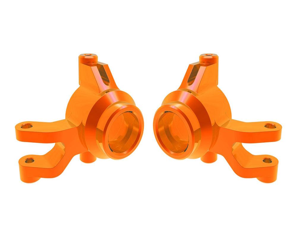 Traxxas 10734-ORNG Orange Aluminum Left and Right Steering Blocks fits Mini Maxx