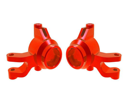 Traxxas 10734-RED Red Aluminum Left and Right Steering Blocks fits Mini Maxx