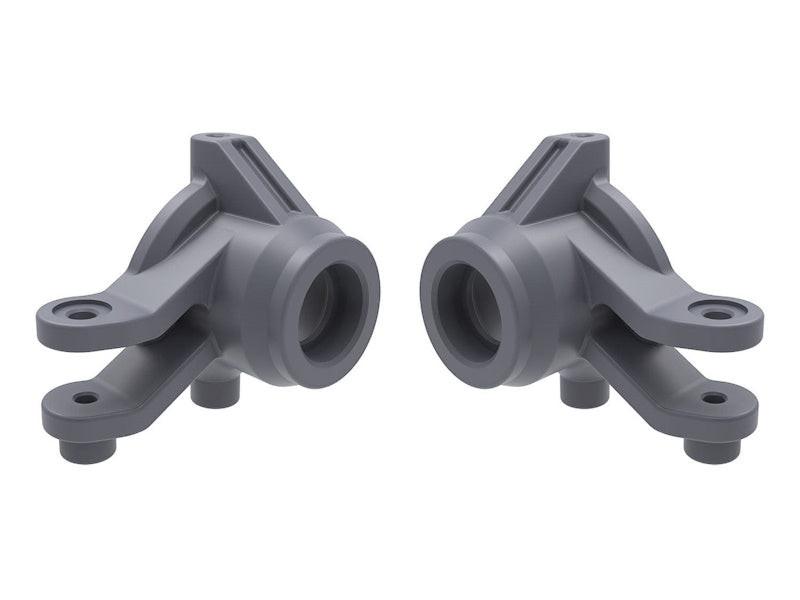 Traxxas 10736-GRAY Steering Blocks Left and Right (Gray) fits Mini Maxx