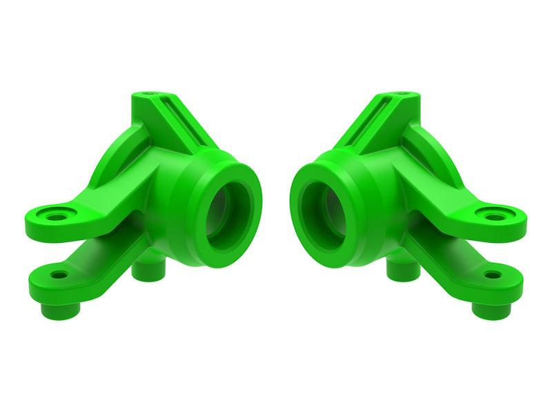 Traxxas 10736-GRN Steering Blocks Left and Right (Green) fits Mini Maxx