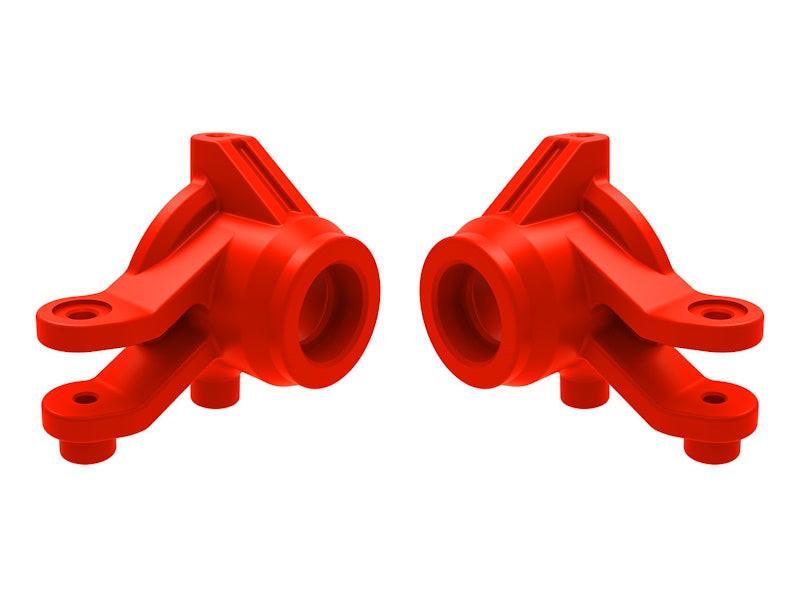 Traxxas 10736-RED Steering Blocks Left and Right (Red) fits Mini Maxx