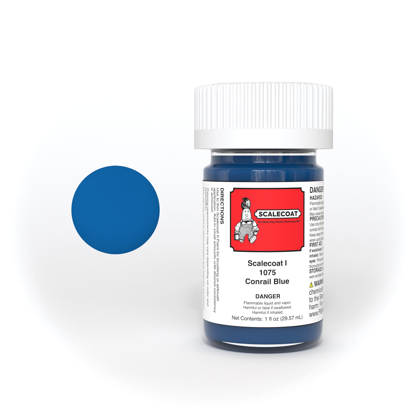 Scalecoat I Conrail Blue 1oz - 1075